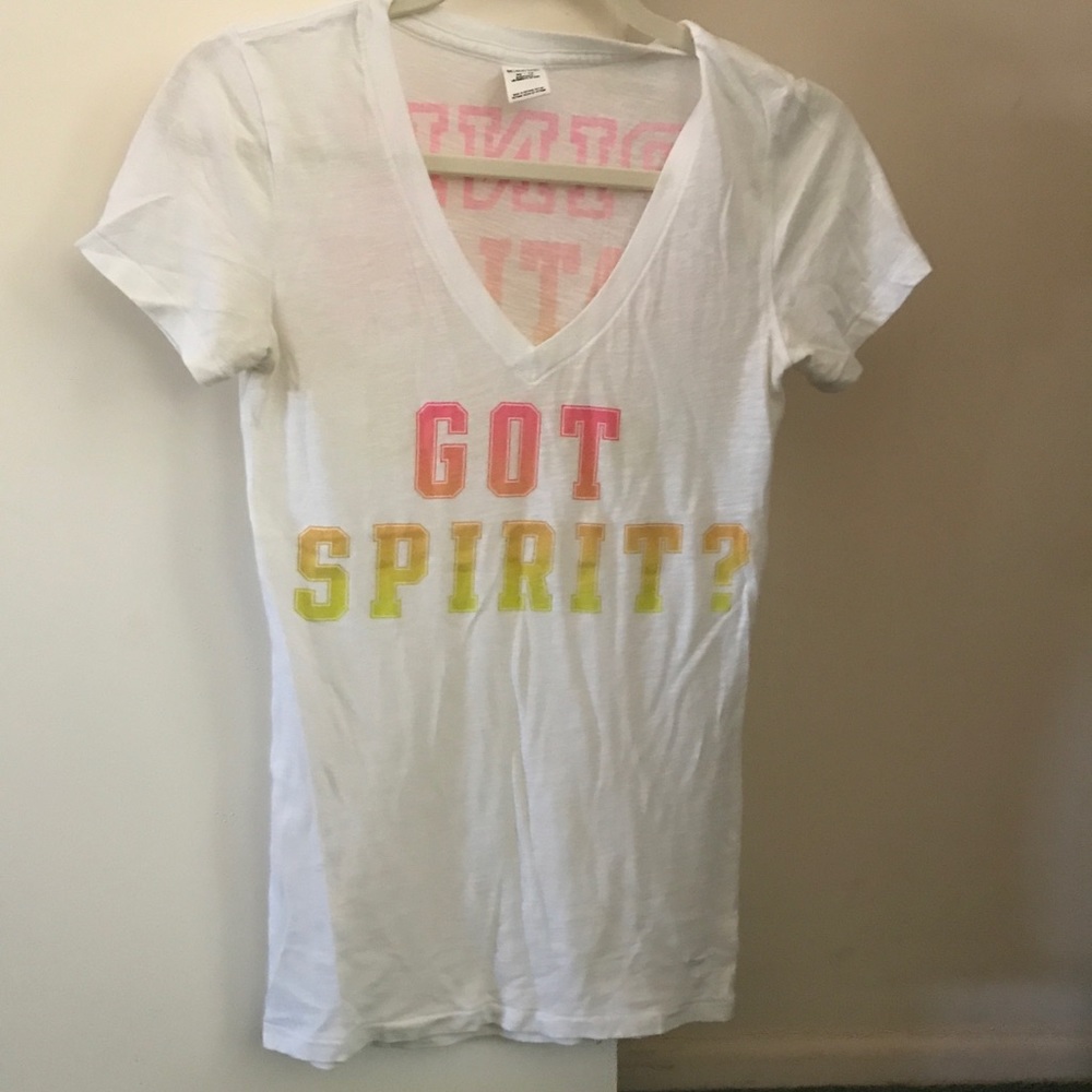 XS PINK V NECK